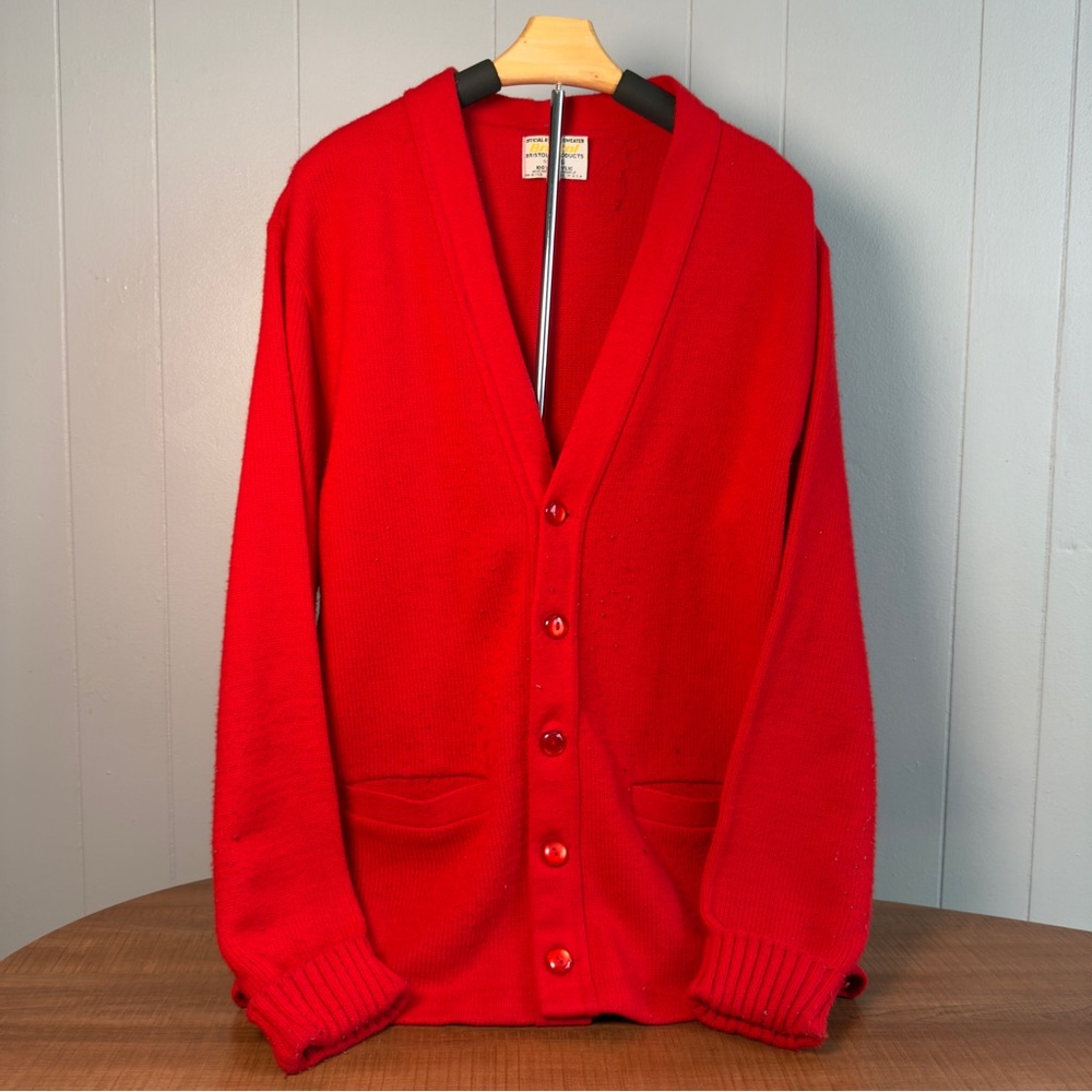 Vintage Bristol Official Award Sweater Cardigan